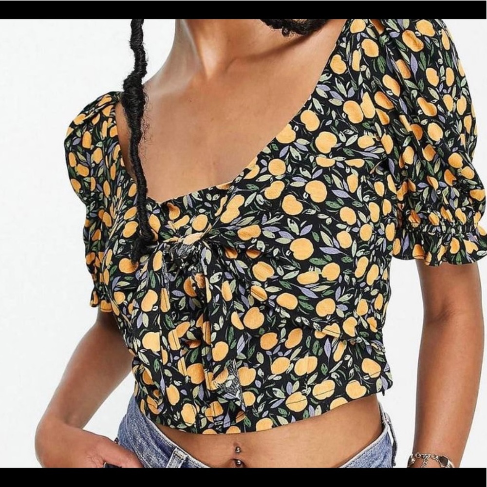 & other stories crop top
